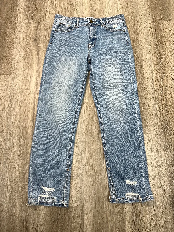 Jeans Flared By MICA In Blue Denim, Size: 6 Women