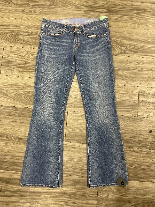 Jeans Boot Cut By Gap In Blue, Size: 6 Feminine Women's Soft 