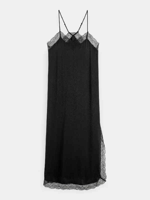 Cami dress with lace detail Hip Women's Retro