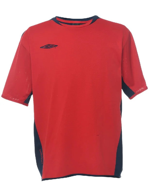 Umbro Plain T-shirt - XL Polished Women's Silk