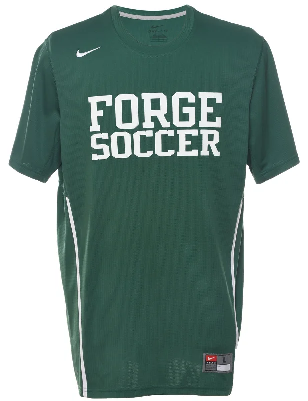 Nike Forge Soccer Printed T-shirt - L Cashmere