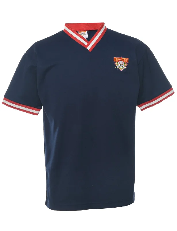 Cooperstown Printed T-shirt - M Trendy Women's Oversized