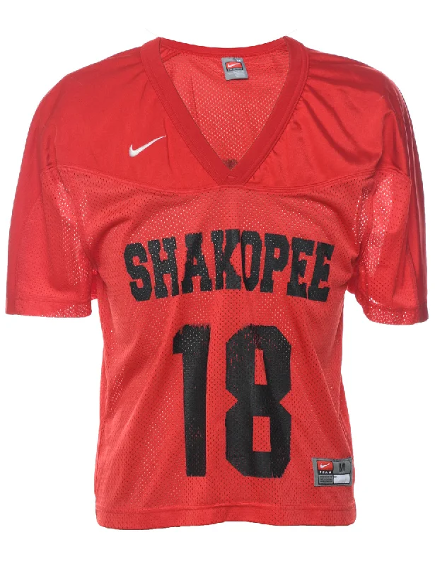 Nike Mesh Printed T-shirt - M Dynamic Women's High - energy