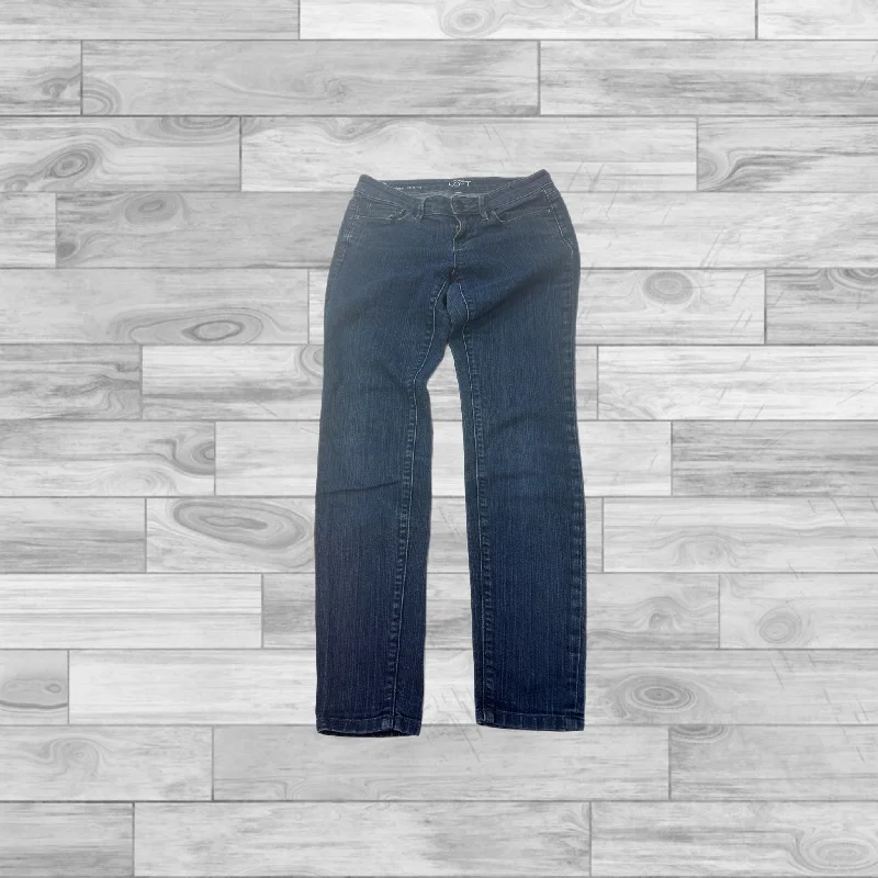 Jeans Skinny By Loft In Blue Denim, Size: 0p Refined Women's Classic 