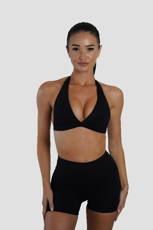 KAYLA CROP- BLACK Trendy Women's Oversized
